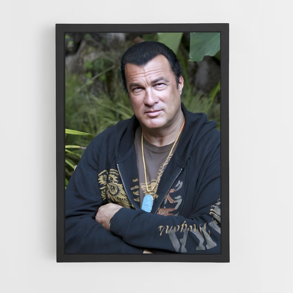 Poster Steven seagal chaîne – affiche Aikido (vue 2)